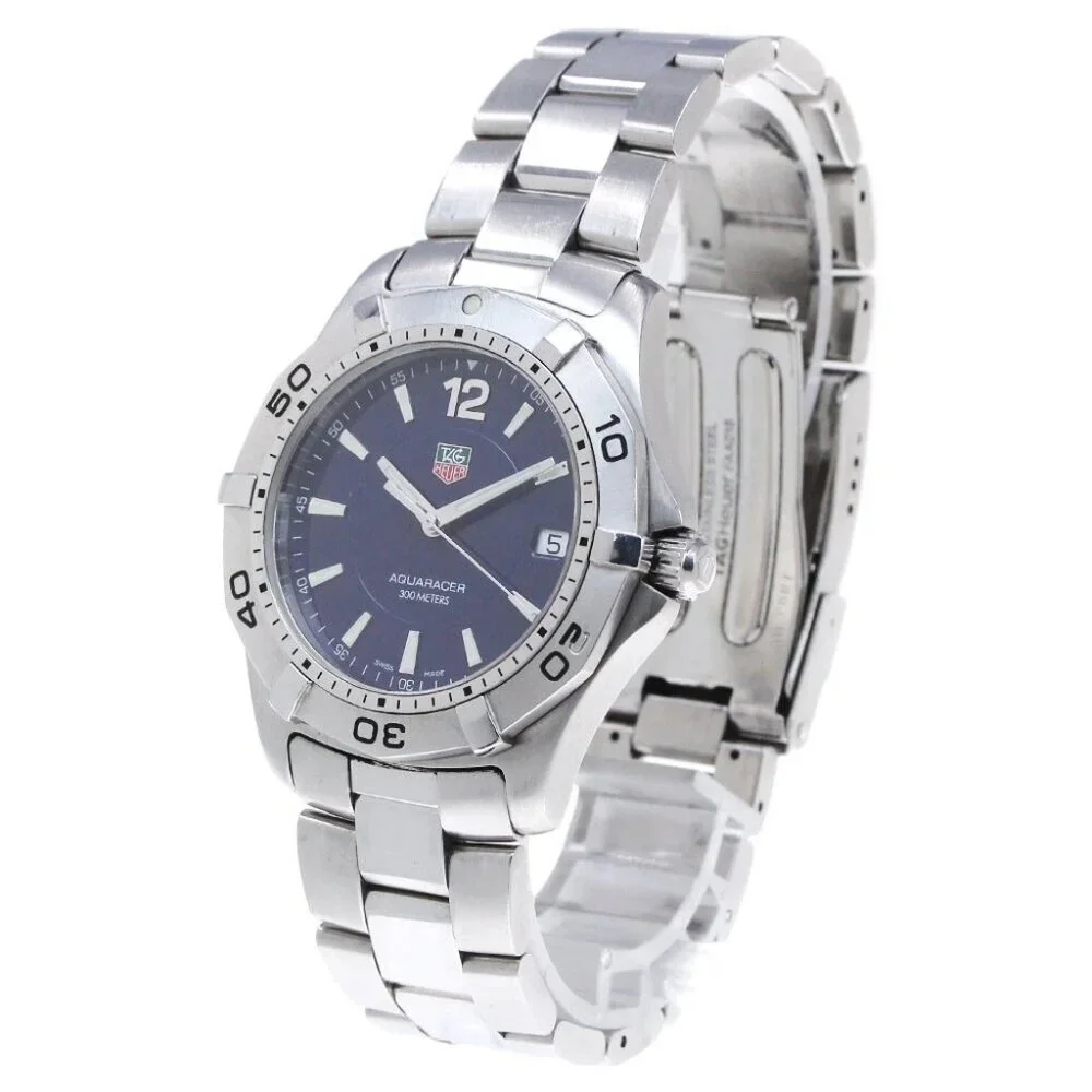 TAG HEUER Aquaracer WAF1113 Date Navy Dial Quartz Men's Watch